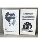 Vintage USDA Farmers’ Bulletins – Pattern Alteration &amp; Sewing Machine Cl... - $336.30 MXN