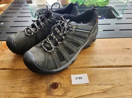 KEEN Men&#39;s Voyageur Low Height Hiking Boot Steel G/Scarlet I 1027148 US 17 EU 49 - £76.89 GBP