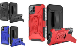 Tempered Glass / 3in1 Holster Cover Case For T-Mobile REVVL 6x Pro 5G TMRV06P5G - £8.10 GBP+