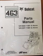 Bobcat 463 Series Skid Steer Parts Catalog Manual - Part Number # 6902178 - $48.76
