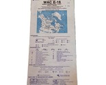 Vintage 1985 World Aeronautical Chart Canada WAC D-16 - $9.76