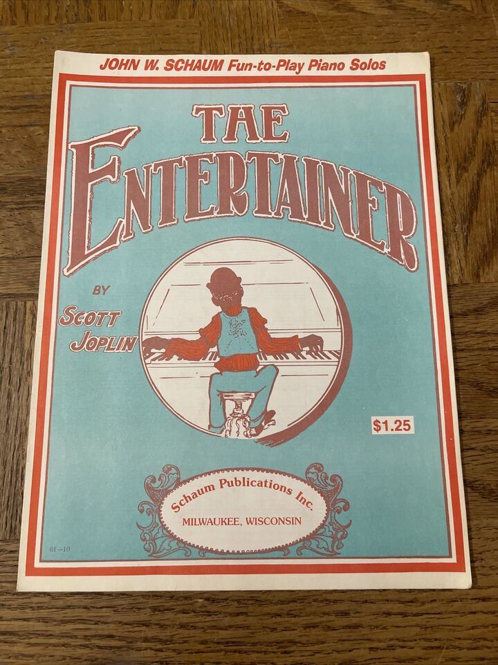 The Entertainer Sheet Music - $15.89