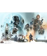 Brian Rood Signed 2017 Star Wars Celebration Exclusive Art Print #1/250 - $5,597.67 MXN