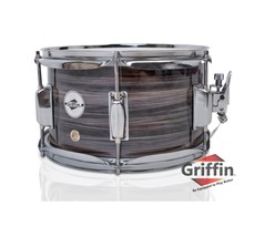 Popcorn Snare Drum by GRIFFIN - Firecracker Acoustic 10&quot; x 6&quot; Poplar She... - £34.56 GBP