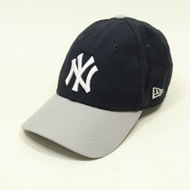 New Era New York Yankees Blue Gray Adjustable Strapback Cap MLB Classic ... - £11.57 GBP