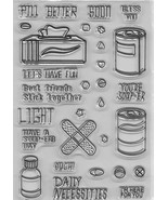 Get Well Stamp set. Stamping Cardmaking Scrapbooking Crafts - $12.72 CAD