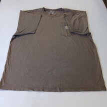 Carhartt K87 CHR Original Fit Men's Gray Cotton Short Sleeve T-Shirt Size 2XL  image 15