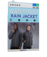 32 Degrees Cool Unisex Waterproof Rain Jacket Breathable UPF 50+ Lightwe... - $29.68