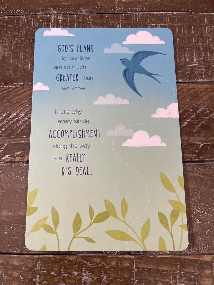 American Greetings Greeting Card Congratulations Gods Plan - Greeting ...