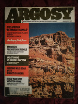 Argosy Magazine January 1973 Yellowstone Geoffrey Jenkins - £5.17 GBP