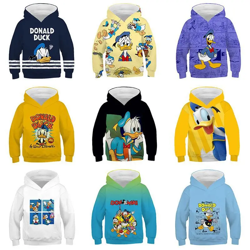 Disney Donald Duck T-shirts Baby Fall Clothes 2023 Baby Clothes Childrens - $18.72
