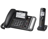 Panasonic 2-Line Cordless Phone System with 1 Handset - Answering Machin... - £138.20 GBP+