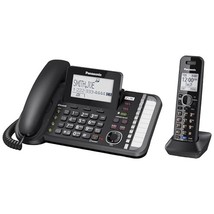 Panasonic 2-Line Cordless Phone System with 1 Handset - Answering Machin... - £138.20 GBP+