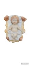 Vintage Baby Jesus Homco Home Interiors  Christmas Nativity 5216 Replacement - £11.66 GBP