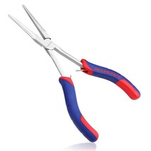WORKPRO 7 Inches Long Reach Needle Nose Pliers Mini Small Extra Long Nose Pliers - £28.85 GBP