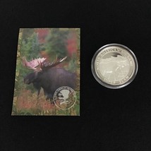 North American Hunting Club Super Slam 1oz .999 Silver Medal Alaska-Yukon Moose - £66.17 GBP