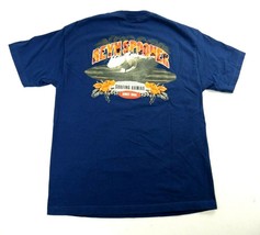 Reyn Spooner Surfing Hawaii Blue Short Sleeve T Shirt Mens Size Large - $33.99