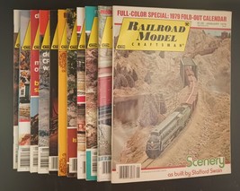 Railroad Model Craftsman Magazine Lot 12 Issues, Every Month, Jan To Dec... - $29.00