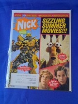 NICKELODEON Magazine June 2009 Transformers Ice Age Night At The Museum - £11.03 GBP