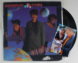 Tom Bailey Signed Autographed &quot;Thompson Twins&quot; Record Album w/ Proof Photo - £40.92 GBP