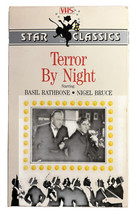 Terror by Night: Sherlock Holmes (VHS 1986, 1946 Film) Basil Rathbone RARE - £10.15 GBP