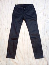 Rock &amp; Republic Women Size 6M Kashmere Legging Ringspun Denim Black Jeans ✨ - $11.88