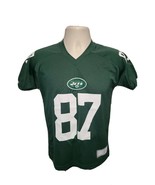 NFL New York Jets Eric Decker #87 Boys Medium 10 12 Green Jersey - £17.75 GBP