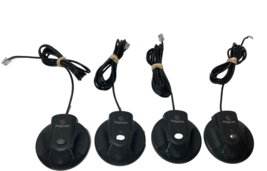 LOT OF 4 POLYCOM SOUNDSTATION 2 EXTENDED MICROPHONE - $727.31 MXN