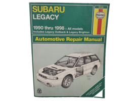 Haynes Auto Repair Manual Subaru Legacy 1990 Thru 1998 Outback Brighton #89100 - £9.76 GBP