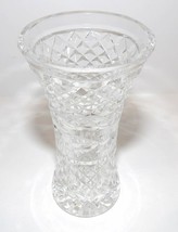 Lovely Vintage Signed Waterford Crystal Beautifully Cut 4 1/2&quot; Vase - £27.09 GBP