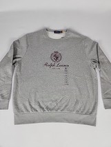 Polo Ralph Lauren New York Crewneck Pullover Sweatshirt Size 2XL Men&#39;s Gray - $98.99