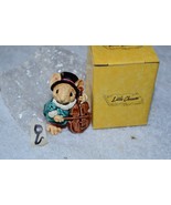 Little Cheesers 1991 Ganz Christmas Mouse Figurine Hickory Playing Cello... - £17.67 GBP