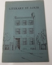 Literary St. Louis Pamphlet St. Louis University Landmarks Association - £11.90 GBP