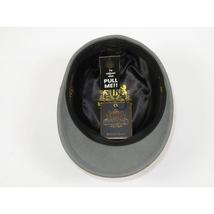 Men's LEGIONNAIRE Codet Cap Wool Felt Hat Telescope Crown LG103 Gray image 5