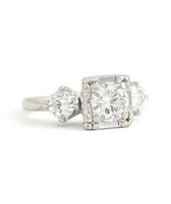 Authenticity Guarantee 
Vintage 1950&#39;s 1960&#39;s Diamond Engagement Ring 14... - £1,804.68 GBP