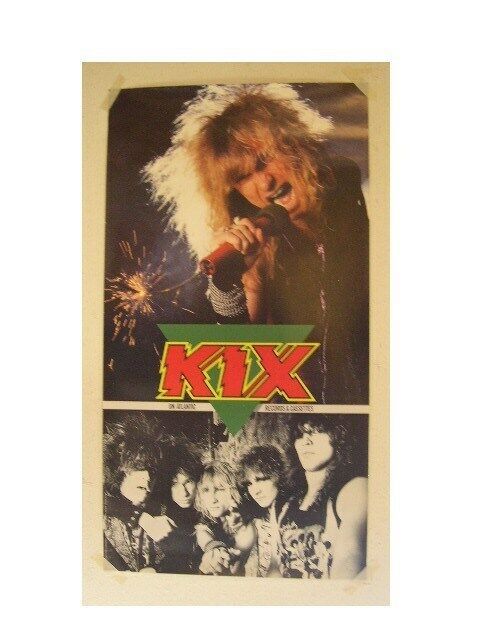 Kix Affiche 80s Bande Shot 9A Old - $89.99