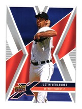 2008 Upper Deck X #39 Justin Verlander Detroit Tigers - £1.59 GBP