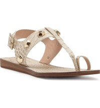 New Vince Camuto Beige Leather Comfort Sandals Size 7.5 M $98 - £55.19 GBP