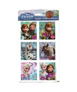 Disney Frozen 24 Stickers 4 sheets Per Package Party Favors Birthday Sup... - £2.17 GBP