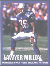 New England Patriots Lawyer Milloy 2000 Pinup Photo - £1.59 GBP