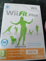 Wii Fit Plus + Game Only Requires Balance Board - NINTENDO Wii - £7.73 GBP