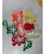 Vintage Plastic Cookie Cutters - Lot Of 15 - Mcdonald’s, Halloween, Chri... - $10.88