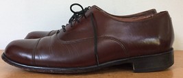 Bostonian Classics Brown Leather Sole Mens Oxford Lace Up Dress Shoes 8.... - $39.99