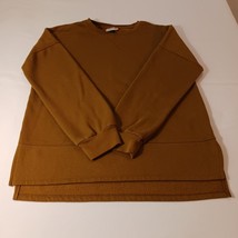 Universal Thread VN1042782 Crewneck Gold Sweater Women&#39;s M Pullover Long... - €11,85 EUR