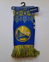 Golden State Warriors NBA Knit Scarf Double Sided Christmas Holiday Lodg... - £13.42 GBP