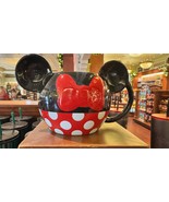 Disney Parks Minnie Mouse Shape Ceramic Mug 23 oz NEW - $47.52 CAD