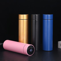 500ML Smart Water Bottle Stainless Steel Vacuum Flasks Intelligent Temperature D - £13.98 GBP+