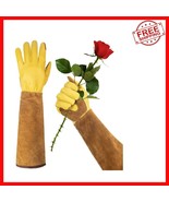 Safety First: Thorn-Resistant Leather Gloves for Women Gardeners - 100% ... - $623.90 MXN