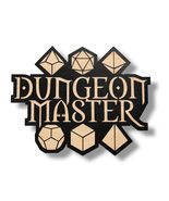 Sign - BLACK - CUSTOM - Dungeon Master (18x15 Inches) - $26.87 CAD+
