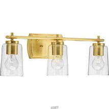 Adley 3-Light Satin Brass Bath Light - $113.96